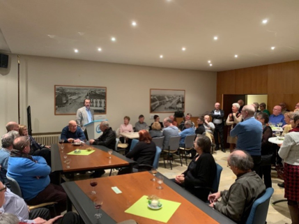 Nieuwjaarsreceptie 2020 van Familiekunde Vlaanderen Regio Westkust.